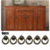 Vintage Cabinet Drawer Handles Ring Knob Round Pulls 3639644