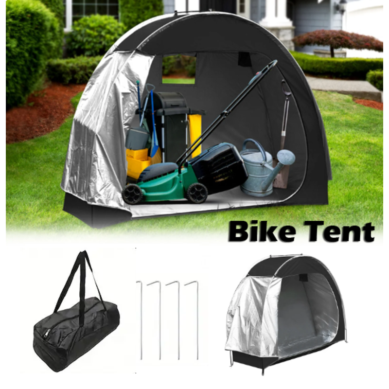 Bike Cover Storage Tent Outdoor Travel Garden Bicycle Shelter 2101815