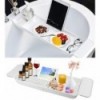 Bath Tub Caddy Bathtub Tray Retractable Storage Rack 2041402