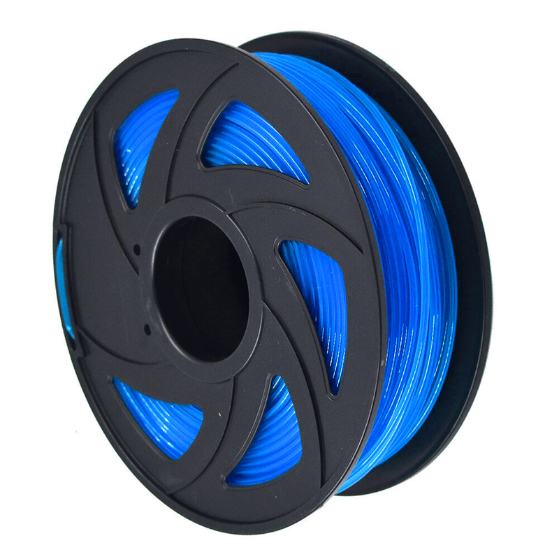 3D Printer Filament PLA Transparent Blue 2029134