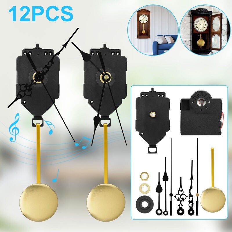 Wall Clock Quartz Movement Mechanism Repair Tools Kit 3660006