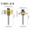 Tongue & Groove Router Bit Set 3647639