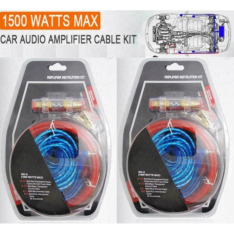 Car AMP Wiring Kit 1500W 2000201