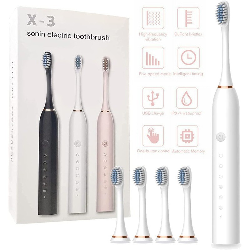 Rechargeable Sonic Electric Toothbrush 3659602