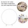 2M White Circle Arch Metal Flower Frame Wedding Decoration 2034603