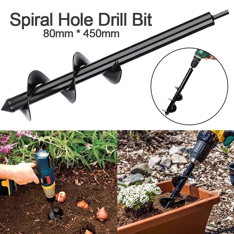 Auger Drill Bit Spiral Hole Planter Digger 3638905