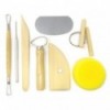 8pcs Pottery Ceramic Clay Modelling Tool Set 3653203