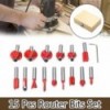 15pcs Router Bit Set 1/4" Shank 3647628