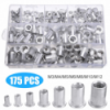 175pcs Rivet Nut Inserts Rivnut Nutserts 3651805