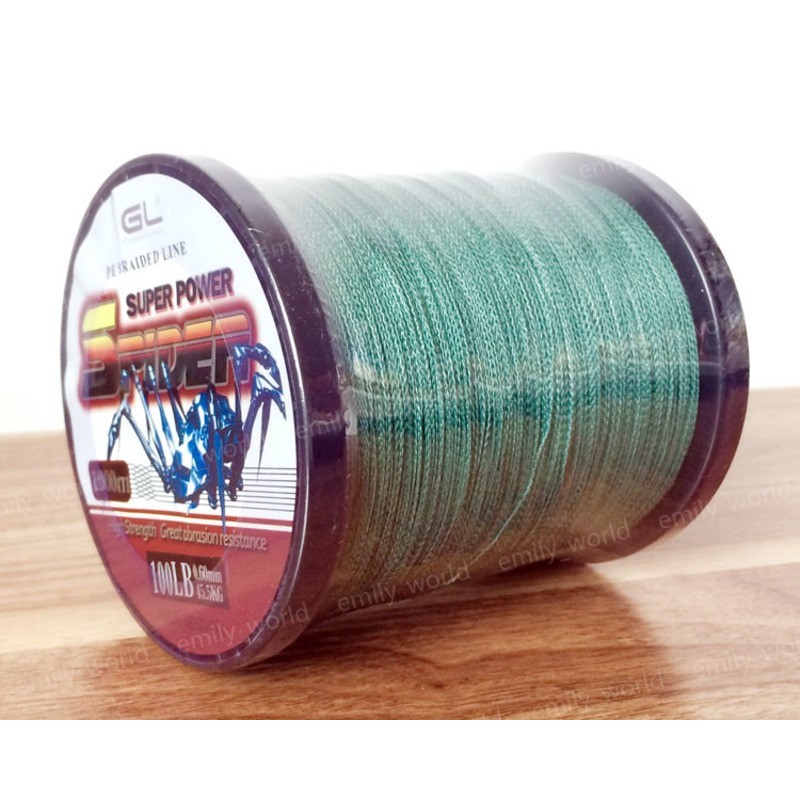 1000M 120LB Moss Green High Strength DYNEEMA Braid