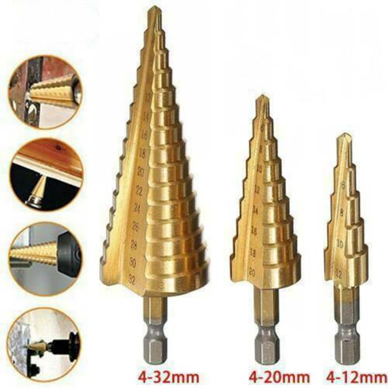 Step HSS Drill Bit 4-32mm 3638603