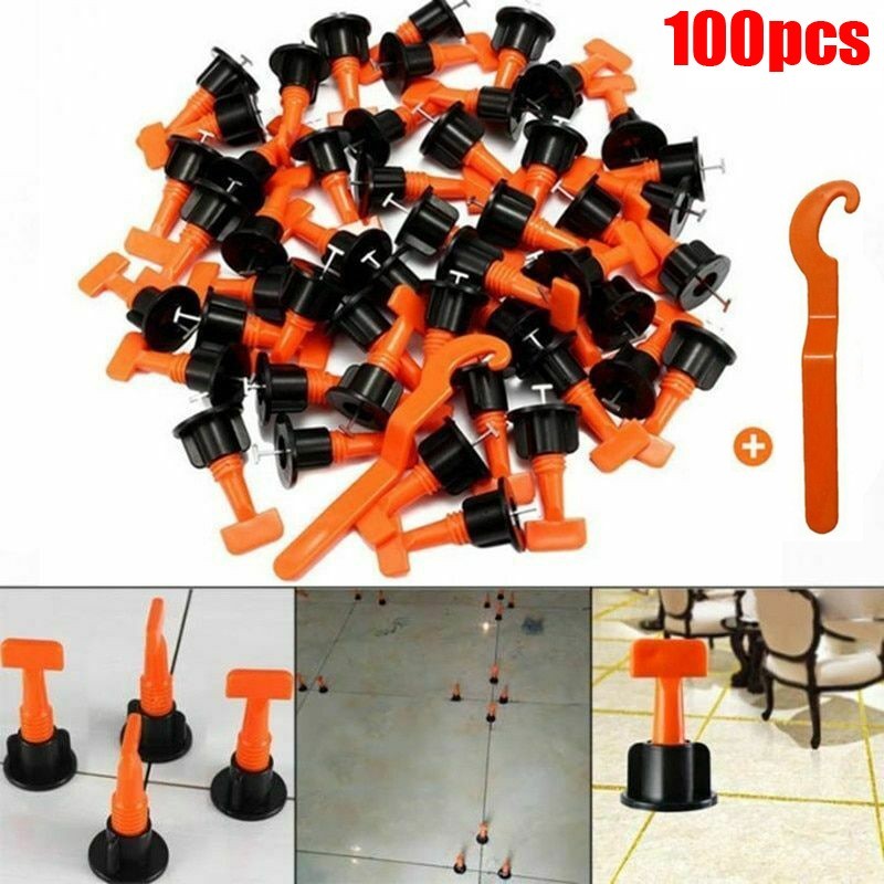 Tiles Leveler Spacers Tile Leveling System 50pcs 3635401