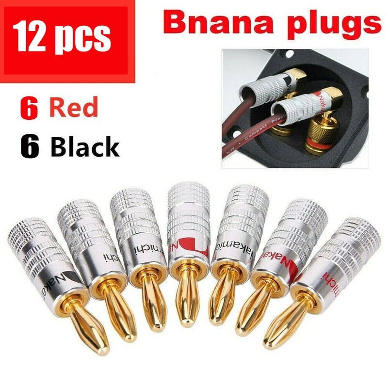 Banana Plugs 12pcs 3635301