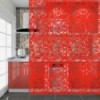 Wall Hanging Room Divider Screens Partition Red 2007504