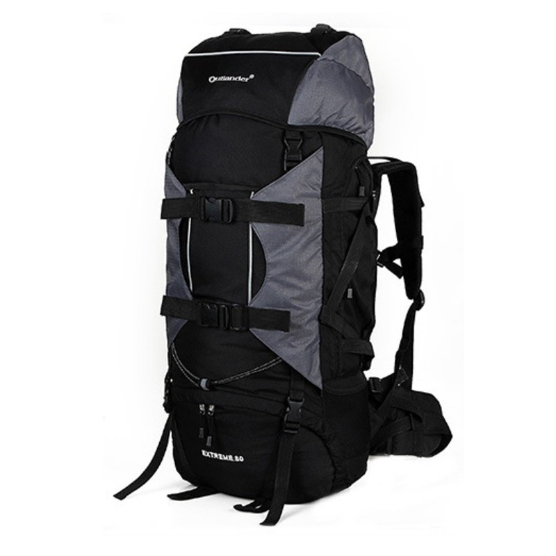 80L Tramping Pack Back Pack Bag Grey