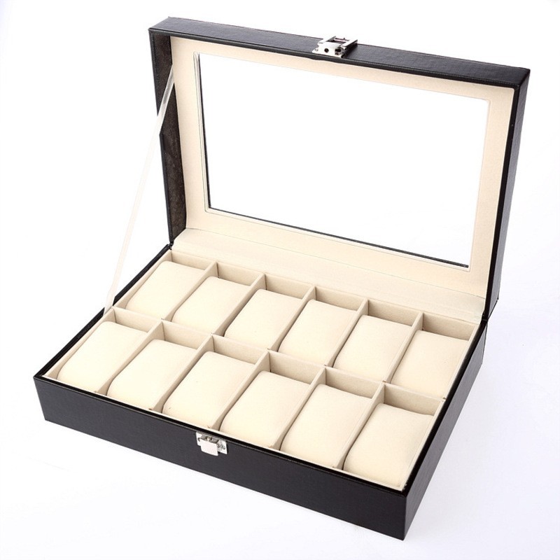 Wrist Watch Display Box 12 Slots 2015402