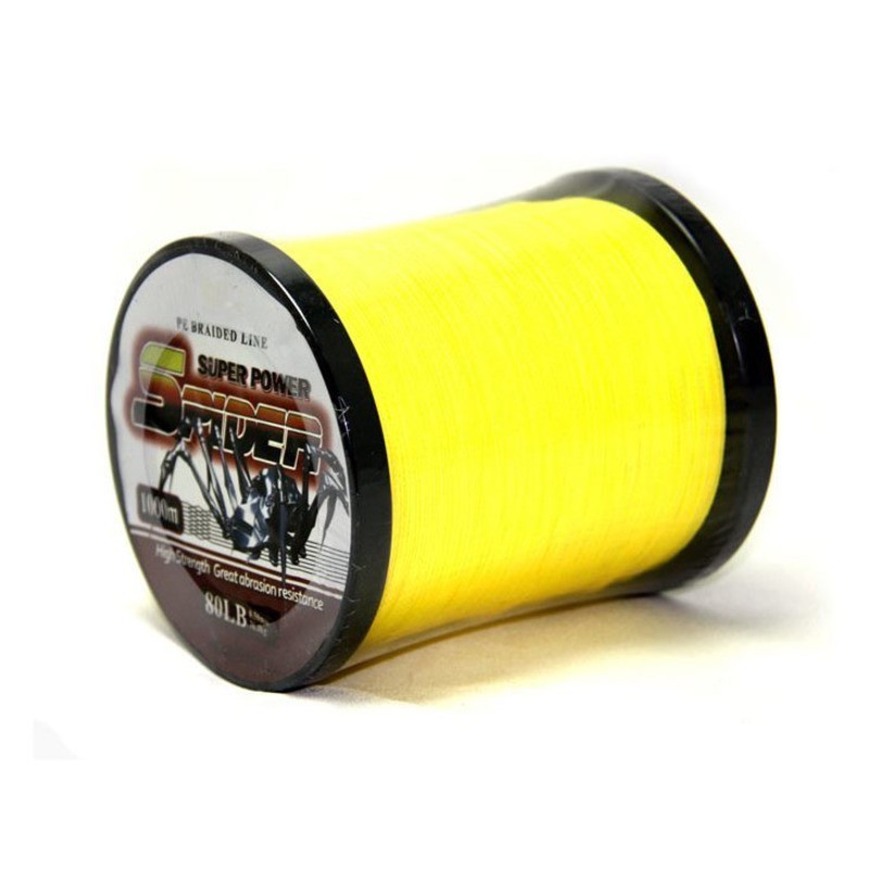 1000M 40LB Yellow High Strength DYNEEMA Braid