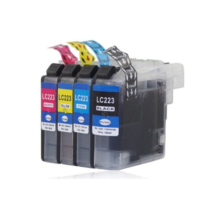 4 PACK LC233 Compatible Ink Cartridge for Brother Printer MFCJ4620DW