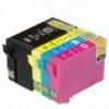 4 PACK T252 Compatible Ink Cartridge for Epson Printer WF-3620 3640 7610 7620