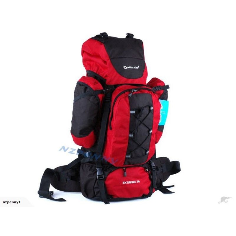 Tramping Pack 70L Back Pack Bag Red