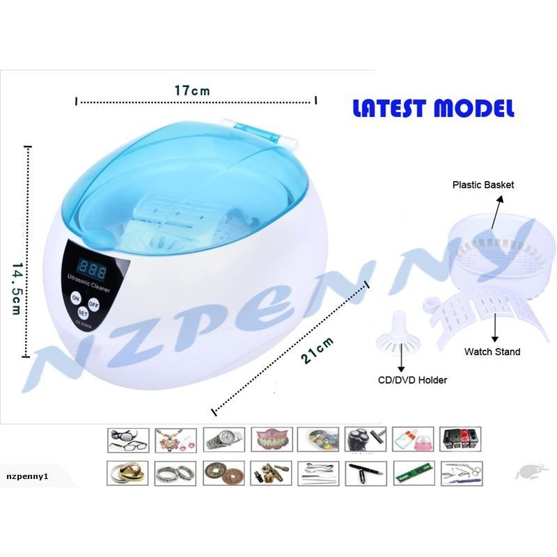 ULTRASONIC CLEANER 750ml 2006401