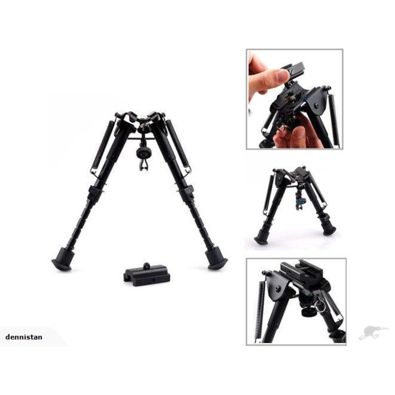 9" Adjustable Universal Sling Swivel Mount Bipod 3610803