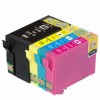 4 PACK T252 Compatible Ink Cartridge for Epson Printer WF-3620 3640 7610 7620