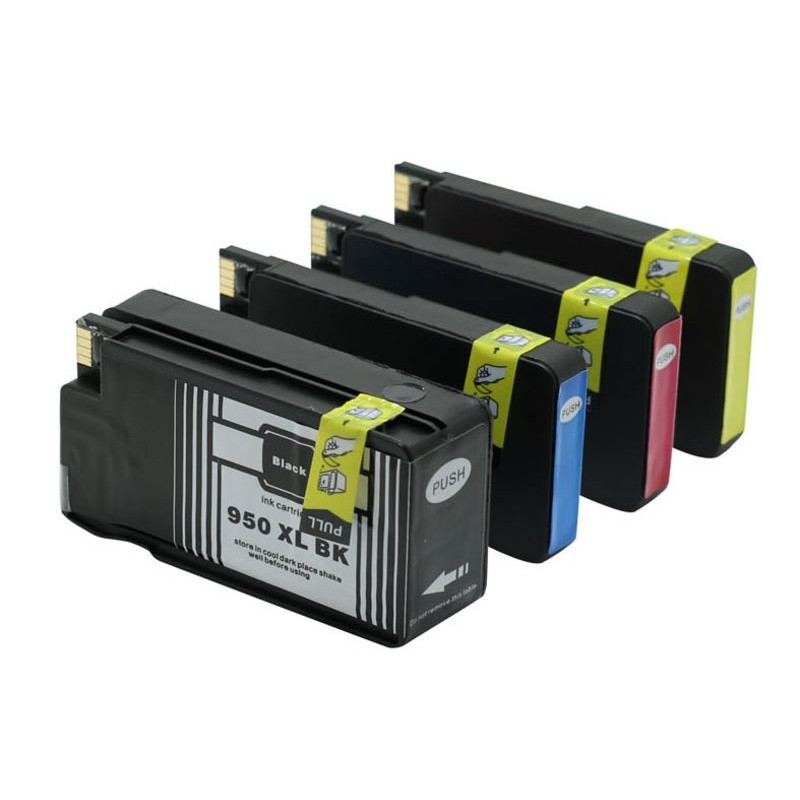 4 PACK HP950 HP950XL Compatible Ink Cartridge for HP Printer 8630 8620