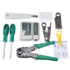 Network Ethernet LAN Kit Cable Tester Crimper Plier Tool