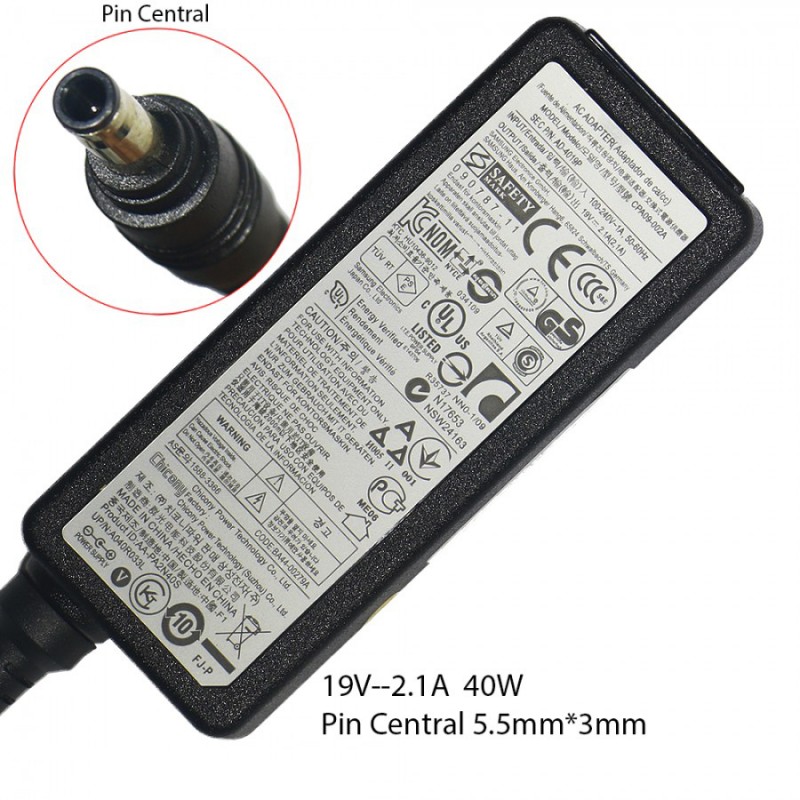 ORIGINAL SAMSUNG 19V 2.1A 60W POWER ADAPTER (5.5*3.0mm)