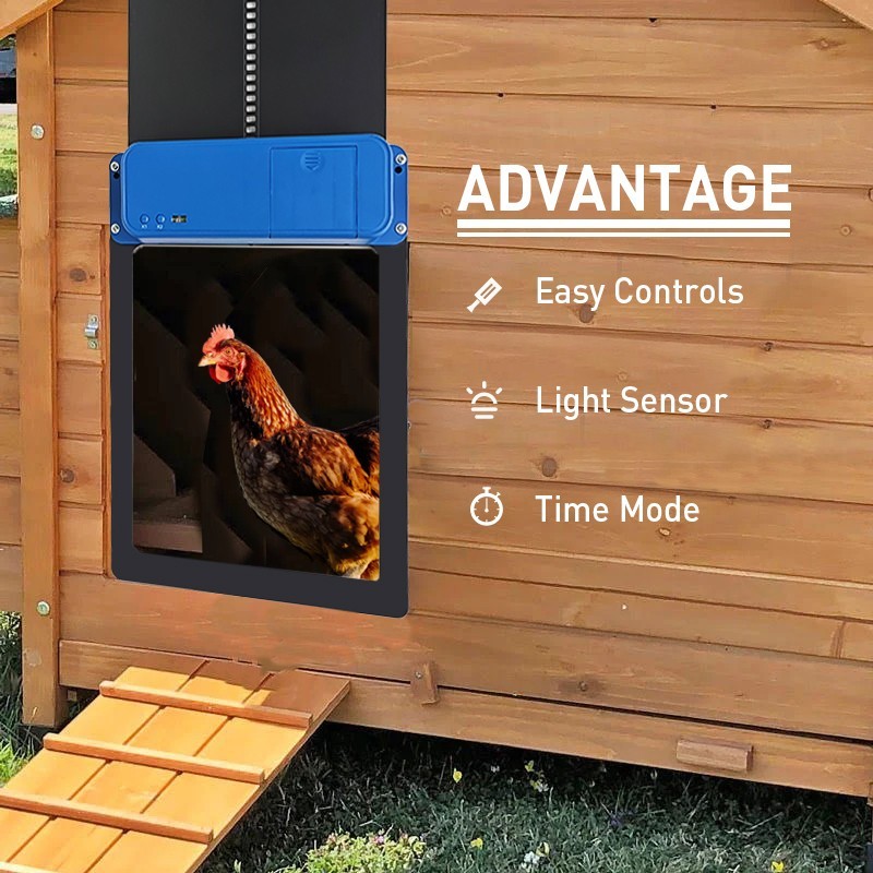 Automatic Chicken Coop Door Time Mode 2038702