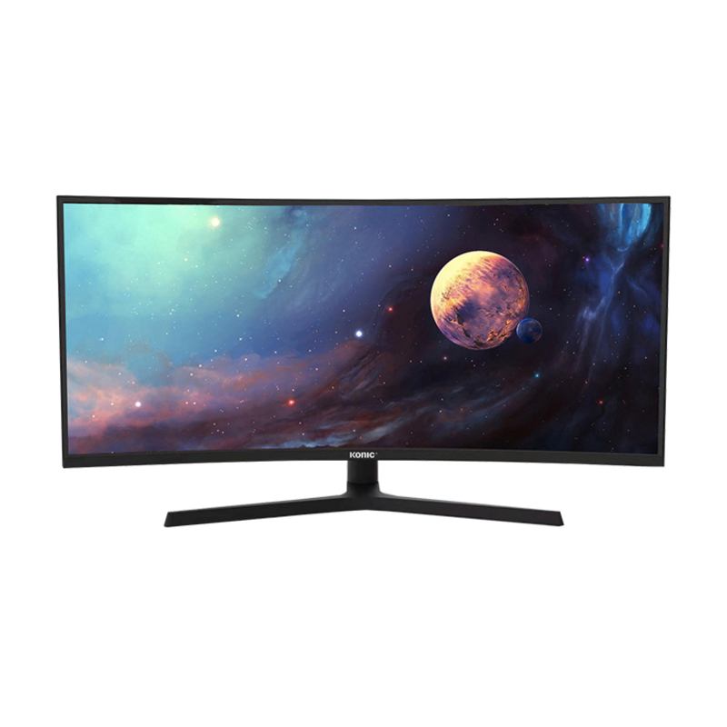 KD34768WQ Konic 34" Curved WQHD Gaming Monitor - 3440x1440 144Hz 2ms