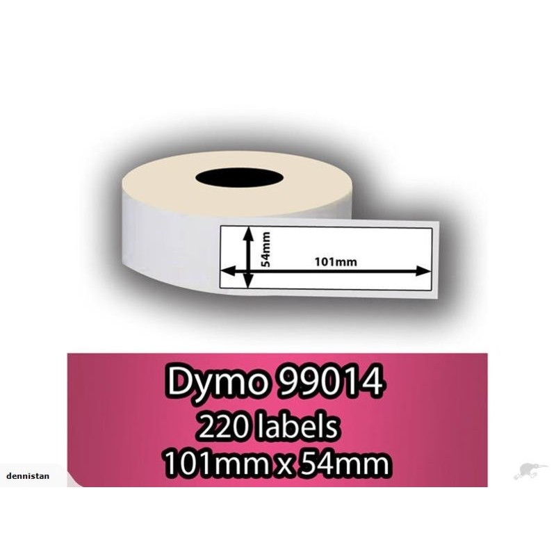 Dymo Compatible PrintingWhite Label 54x101mm 99014