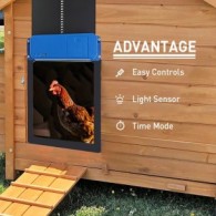 Automatic Chicken Coop Door Time Mode 2038702